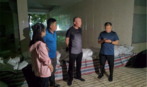兴水公司防汛抗洪冲锋在前，践行国企担当
